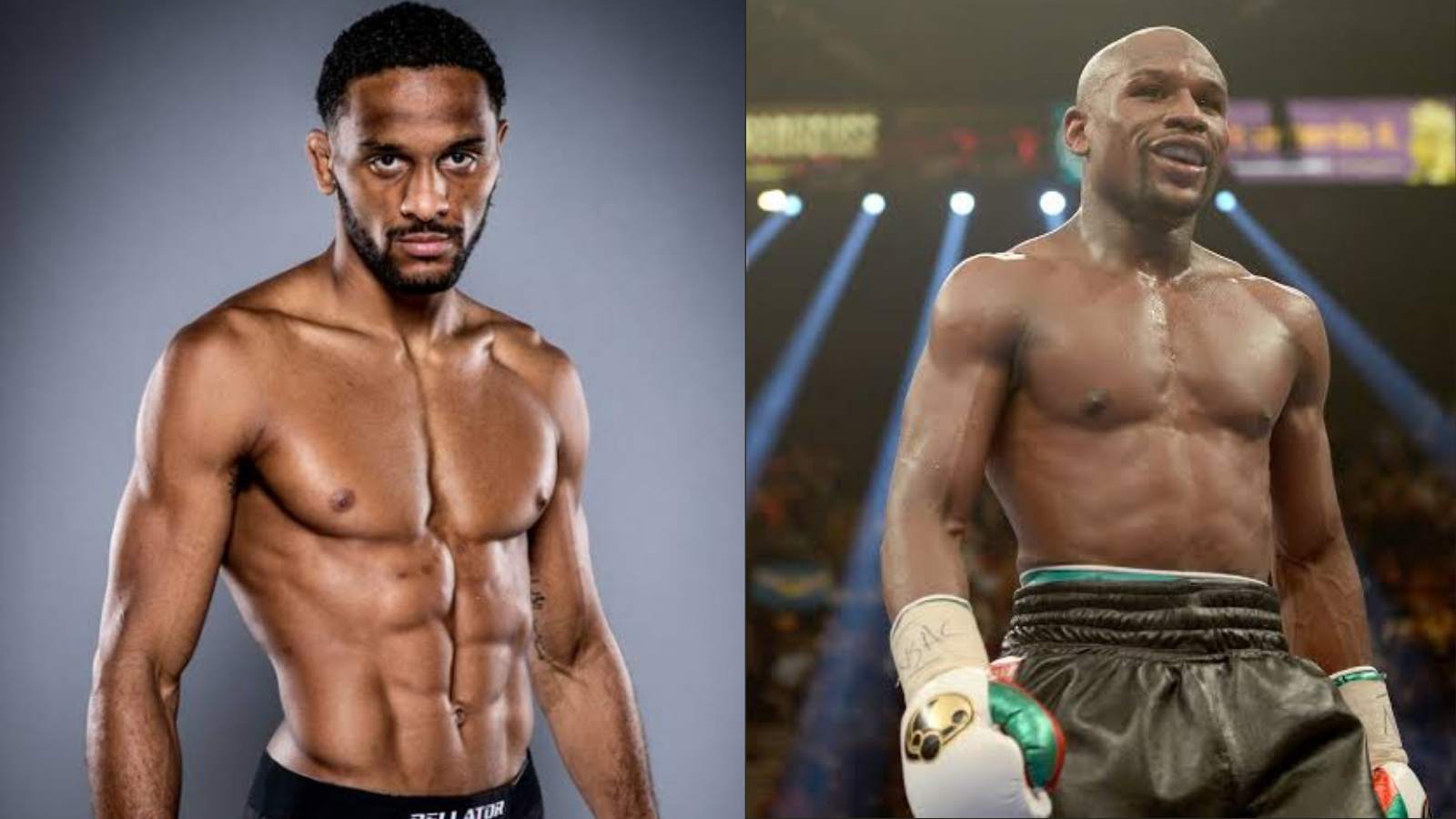 AJ McKee and FLoyd Mayweather