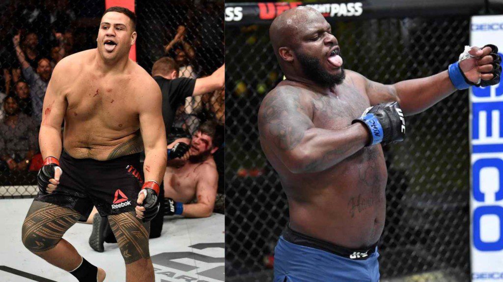 Tai Tuivasa(L), Derrick Lewis(R)