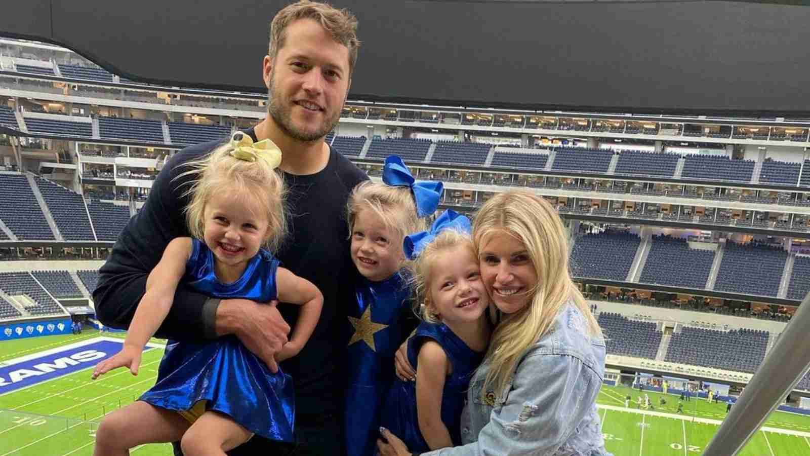 Matthew Stafford's family