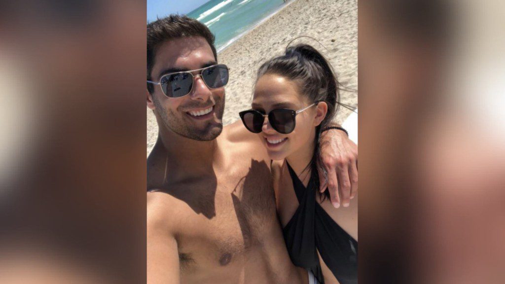 Jimmy Garoppolo with Alexandra King