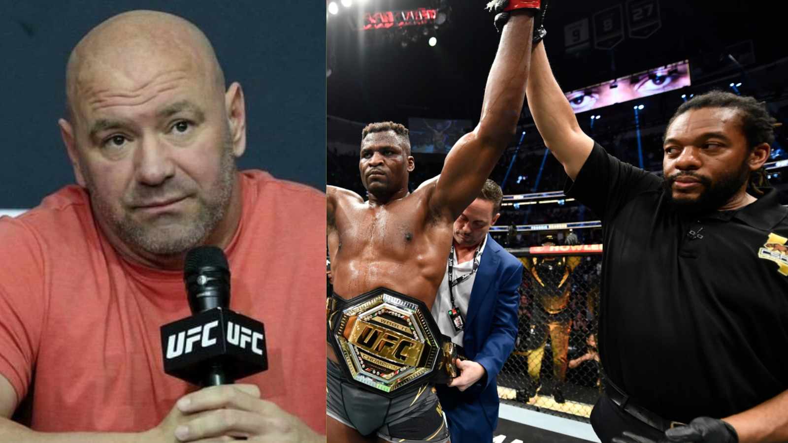 “You idiots” Dana White lashes out explaining why he refused to put the belt around Francis Ngannou at UFC 270