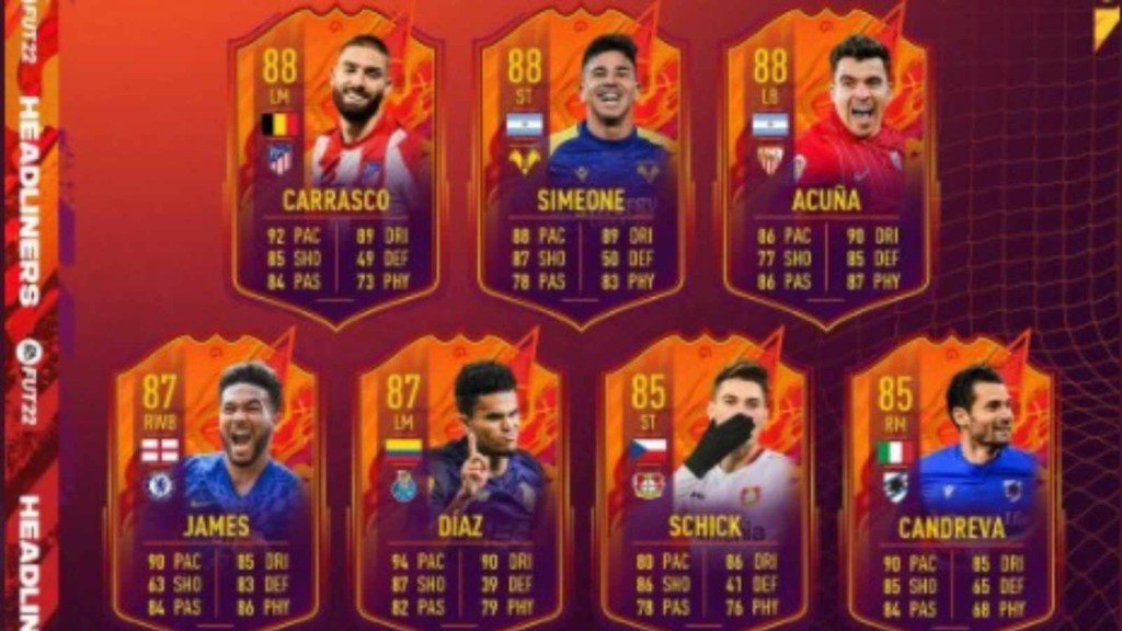 FIFA 22 Headliners