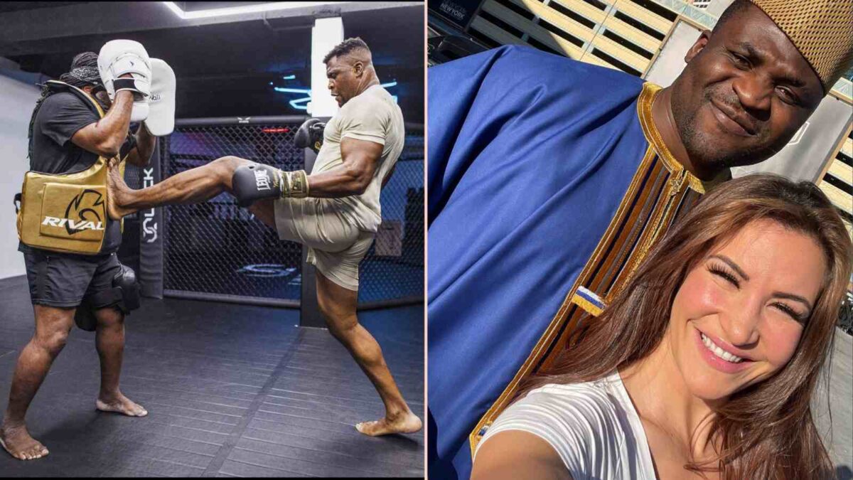 Francis Ngannou dating rumors with Miesha Tate