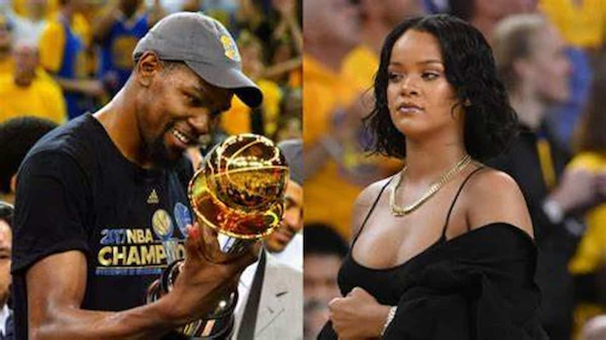 Kevin Durant vs. Rihanna: A journey from sworn enemies to friends ...