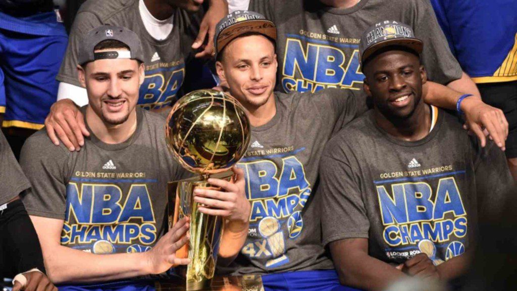 Klay Thompson, Stephen Curry, Draymond Green