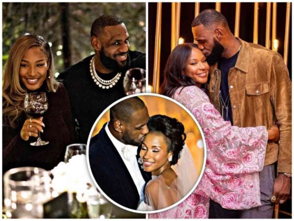 LeBron James and Savannah James