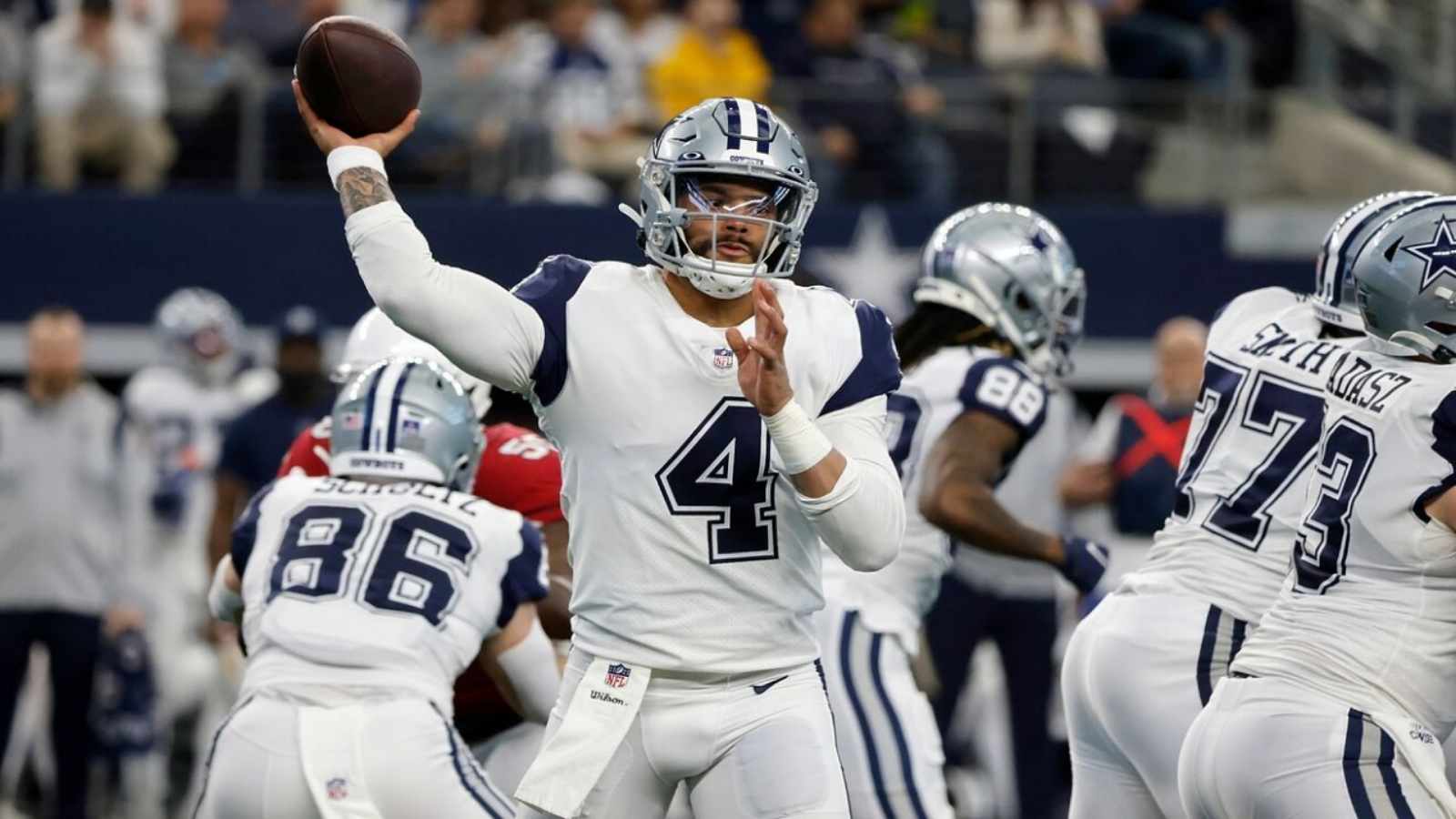 Dak Prescott aims Playoffs success after breaking Tony Romo's TDpasses