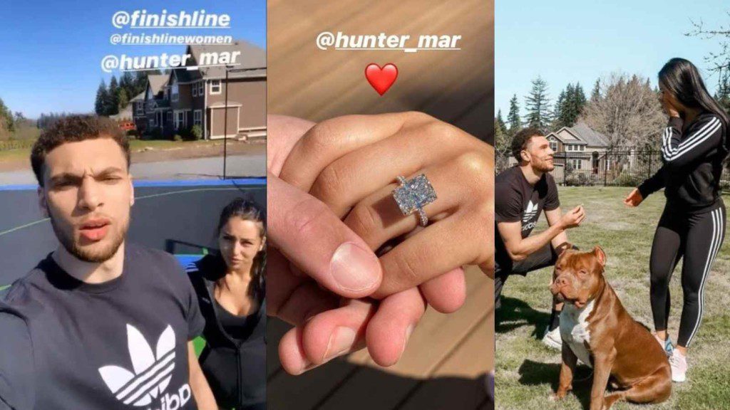 NBA Star Zach LaVine & High School Sweetheart Hunter Mar Engaged