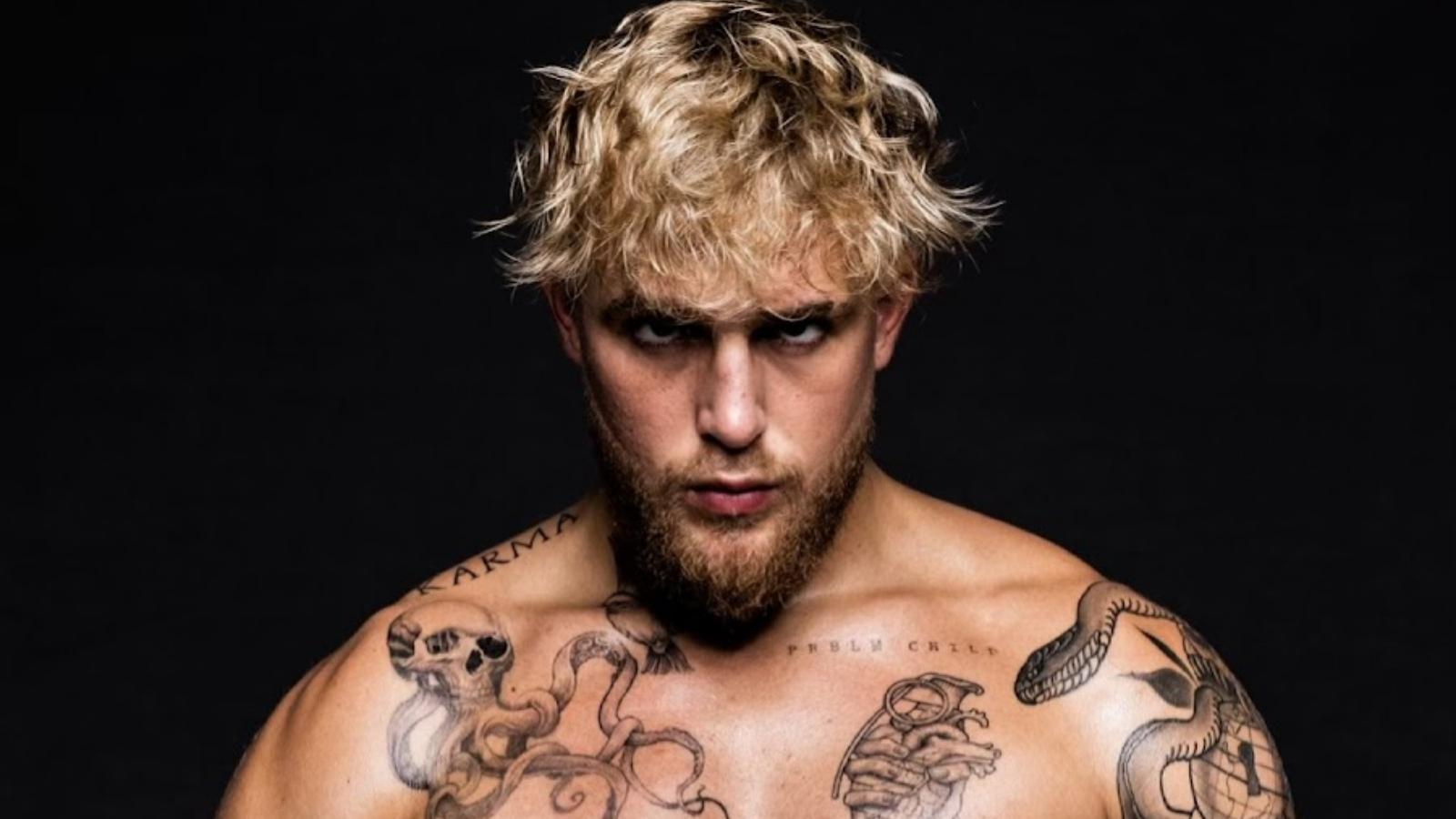 Jake Paul Au Vodka tattoo mysteriously vanishes for Tommy Fury fight   Wales Online