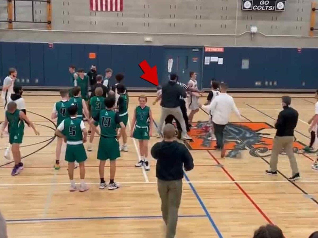 Youth basketball dad charged with assault after shoving referee in game