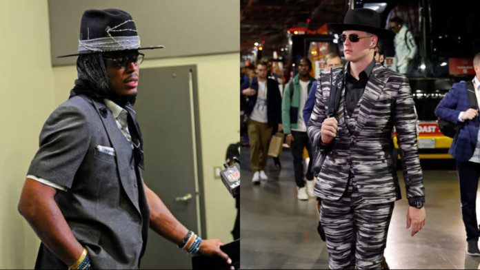 Joe Burrow's Super Bowl 56 outfit draws Cam Newton comparisons