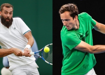 daniil medvedev vs benoit paire