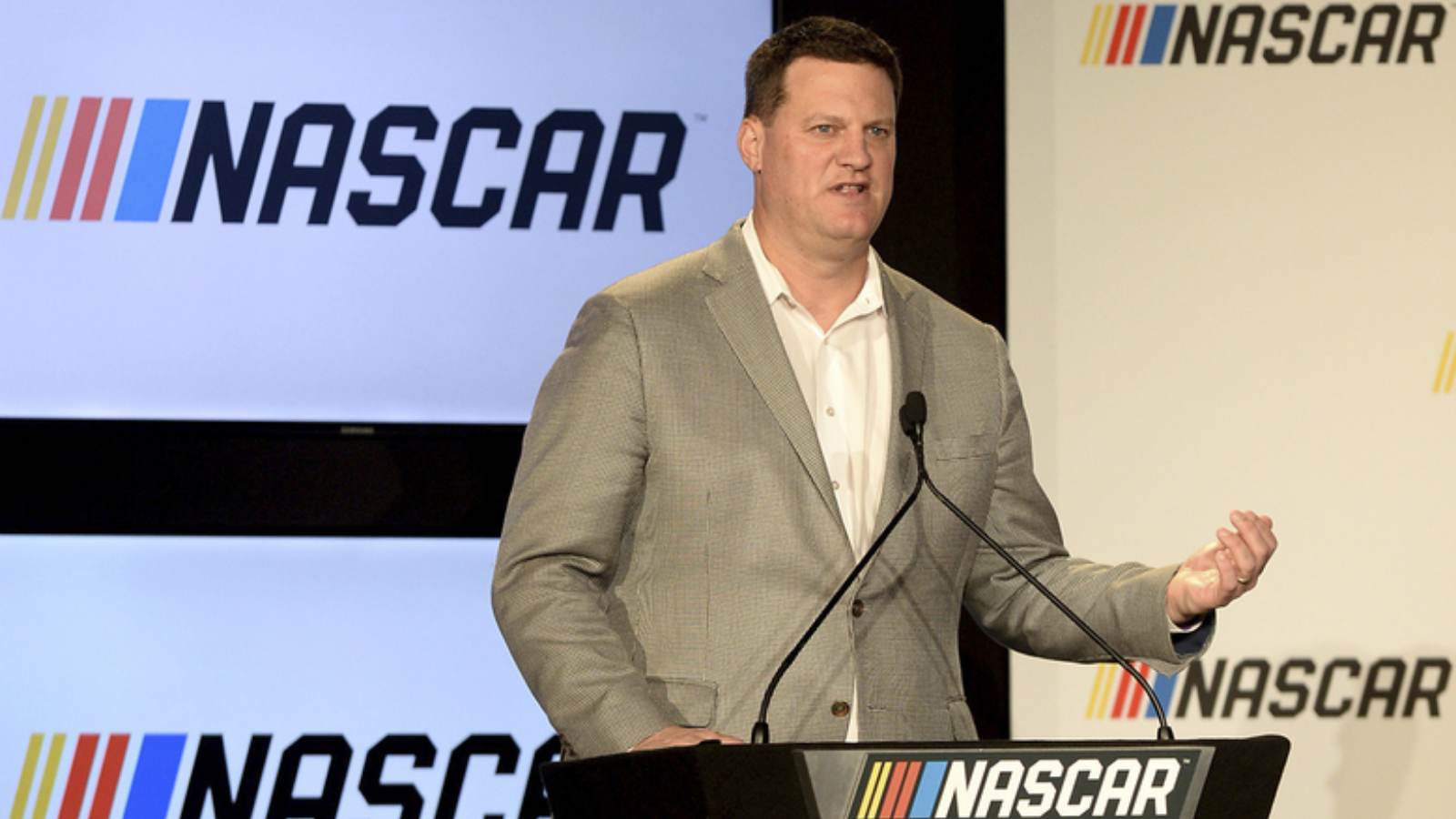 NASCAR chief of operation Steve O’Donnell says the organization is ‘exploring some opportunities’ in establishing electric cars series