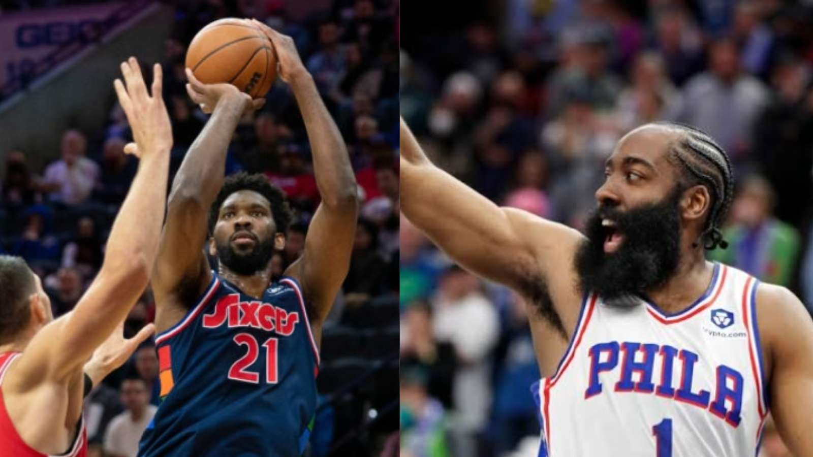 “I have made him a complete beast” James Harden in disbelief as Joel