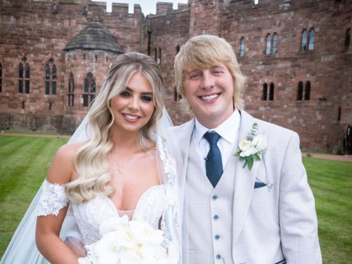 Paddy Pimblett and Laura Gregory