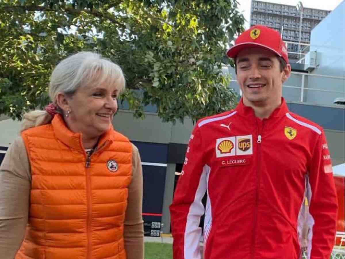 Pascale Leclerc and Charles Leclerc