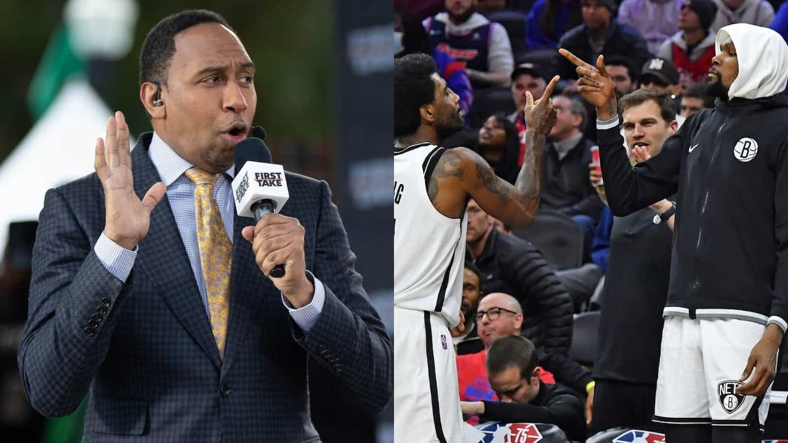 “Defense wins championships, offense wins games” Stephen A. Smith refuses to write off Brooklyn Nets because of Kevin Durant and Kyrie Irving’s scoring prowess