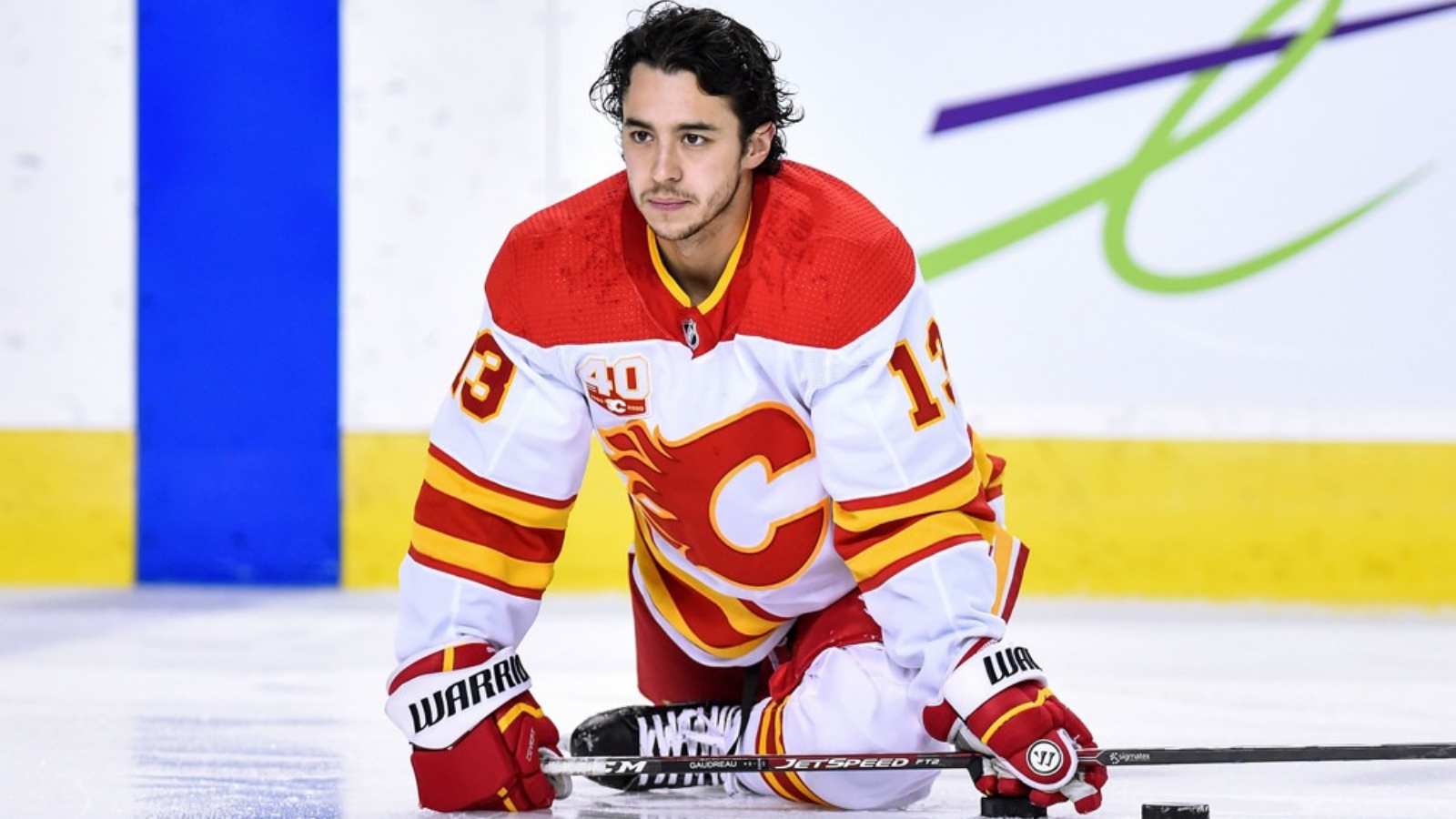 "Through the finish line pretty quickly" Johnny Gaudreau signs seven
