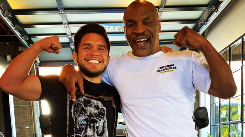 Henry Cejudo and Mike Tyson