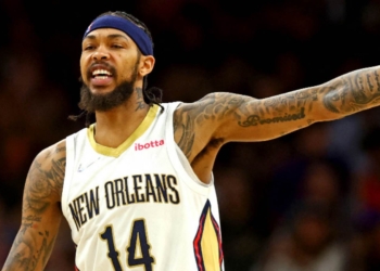 Brandon Ingram of New Orleans Pelicans