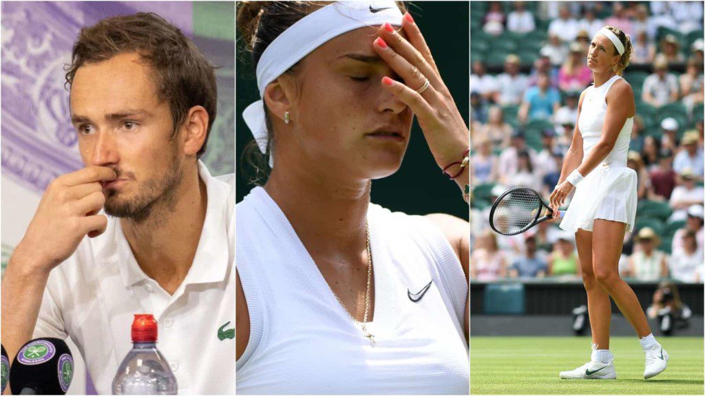 Daniil Medvedev, Aryna Sabalenka, Victoria Azarenka - Absentees from the 2022 Wimbledon