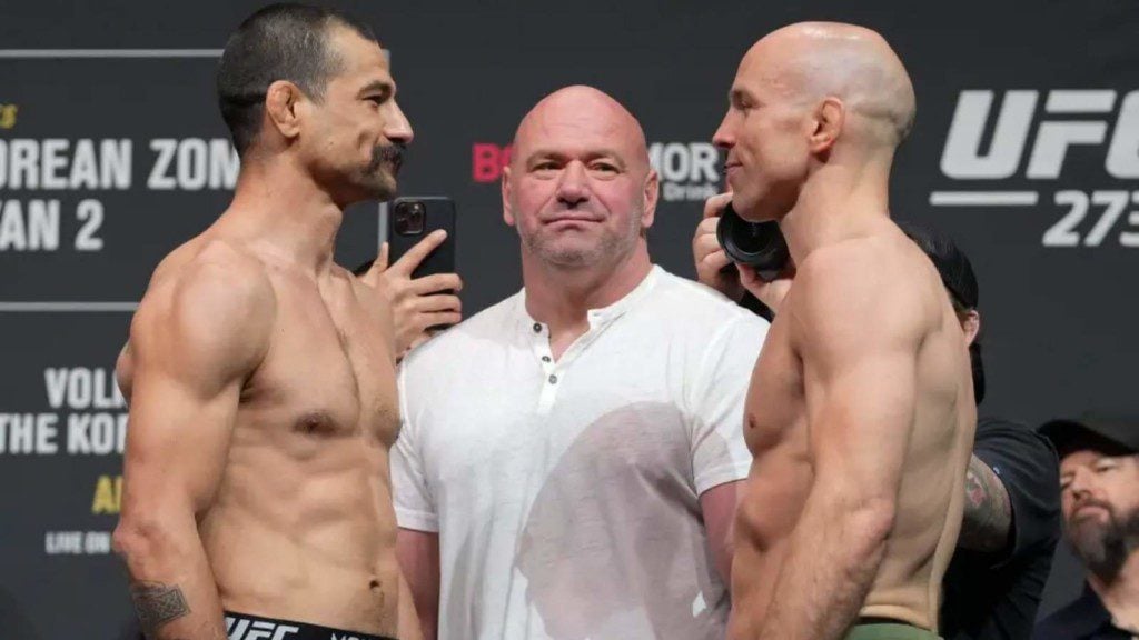 UFC 273 Vinc Pichel faces defeat on his return against Mark Madsen