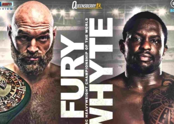 Tyson Fury takes on Dillan Whyte