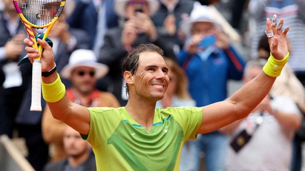 Rafael Nadal joins Roger Federer and Novak Djokovic in the 300 grand ...