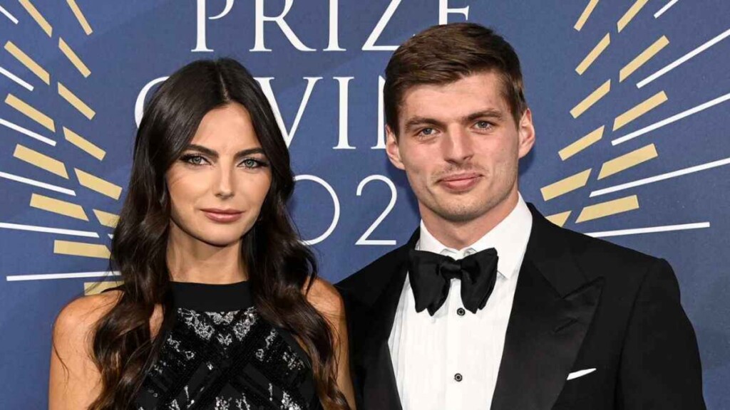 Kelly Piquet (L) Max Verstappen (R)