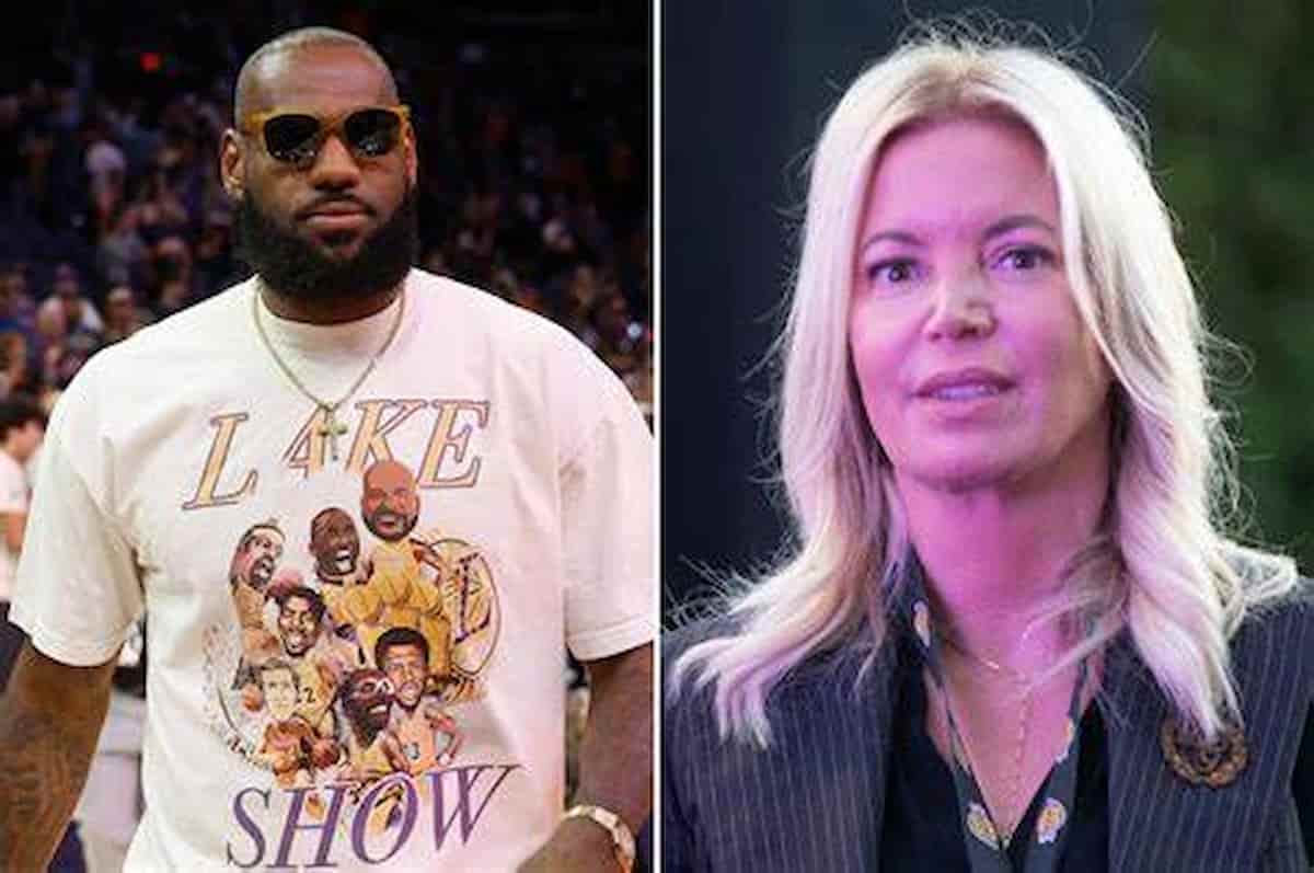 “He has to be happy; I want to make sure Bron’s happy” Jeanie Buss