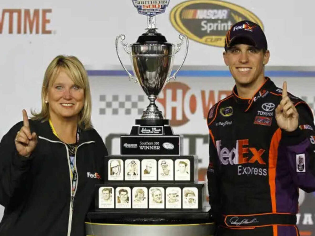 Mary Lou Hamlin and Denny Hamlin