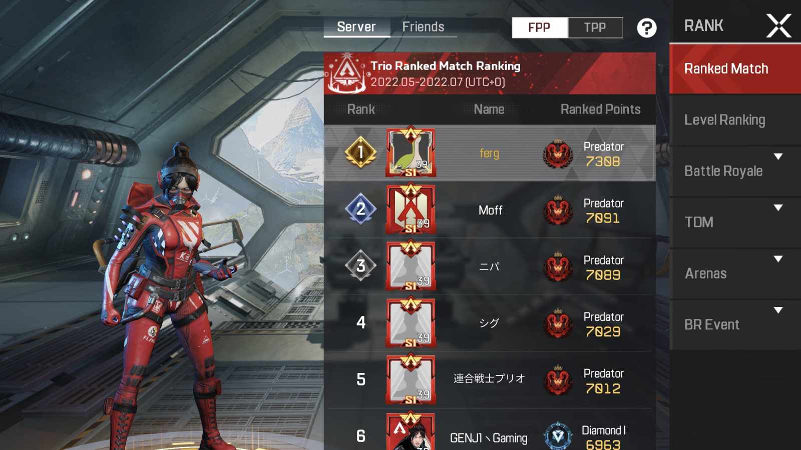 How To Check Global Ranking In Apex Legends Mobile Leaderboard 3176