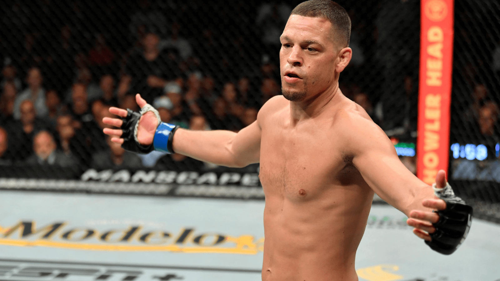 “S**t there,” Dustin Poirier, Belal Muhammad and more react to Nate Diaz’s controversial stunt outside the UFC headquarters