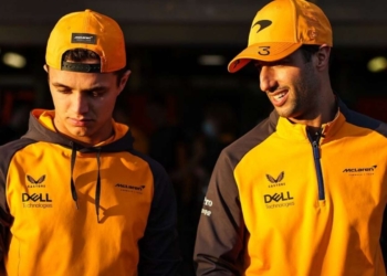 Lando Norris and Daniel Ricciardo