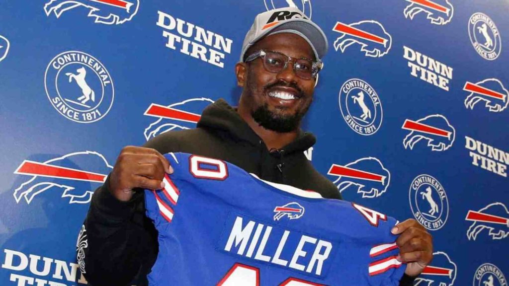 "My touchdown is the quarterback," Bills LB Von Miller sheds light on