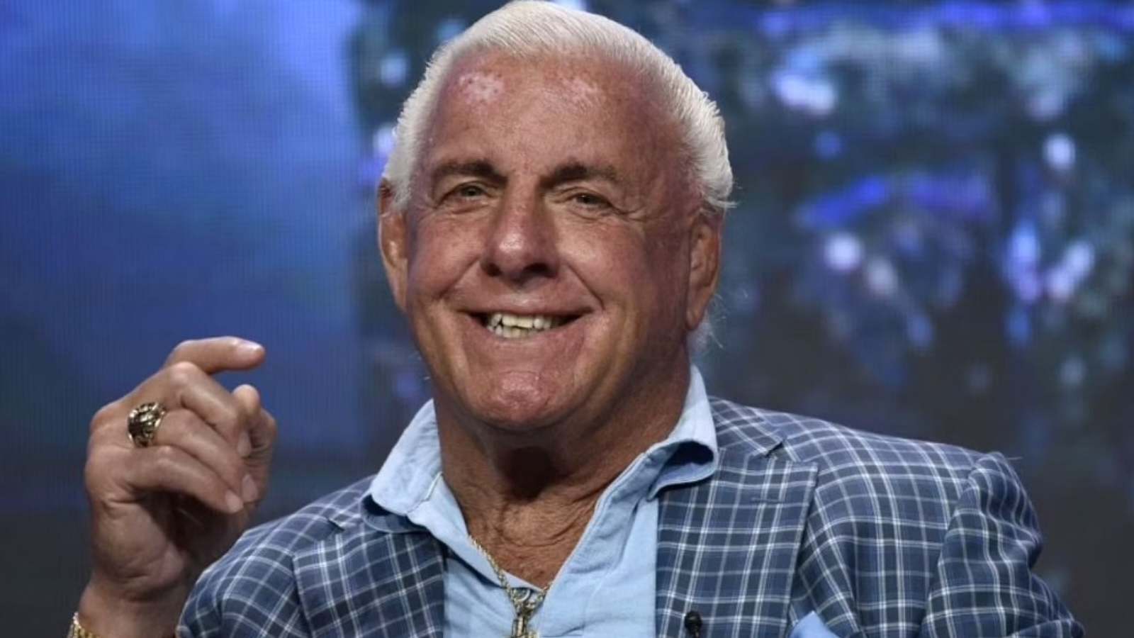 Ric Flair at a show.