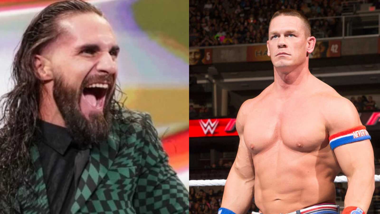 Seth Rollins And John Cena