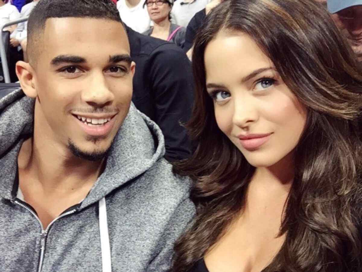 Evander Kane and his wife Mara Teigan [Image Credit: Tumblr]