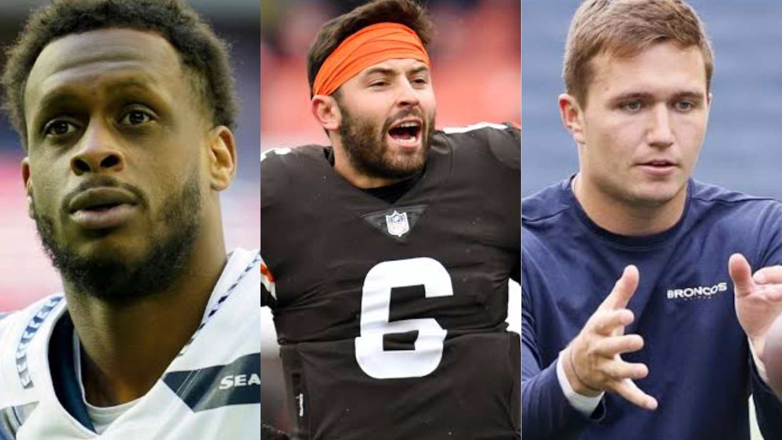 Geno Smith, Baker Mayfield, Drew Lock