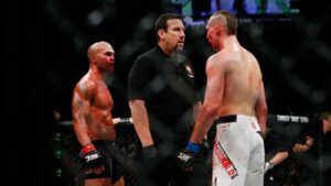 robbie lawler, big John McCarthy & Rory Macdonald