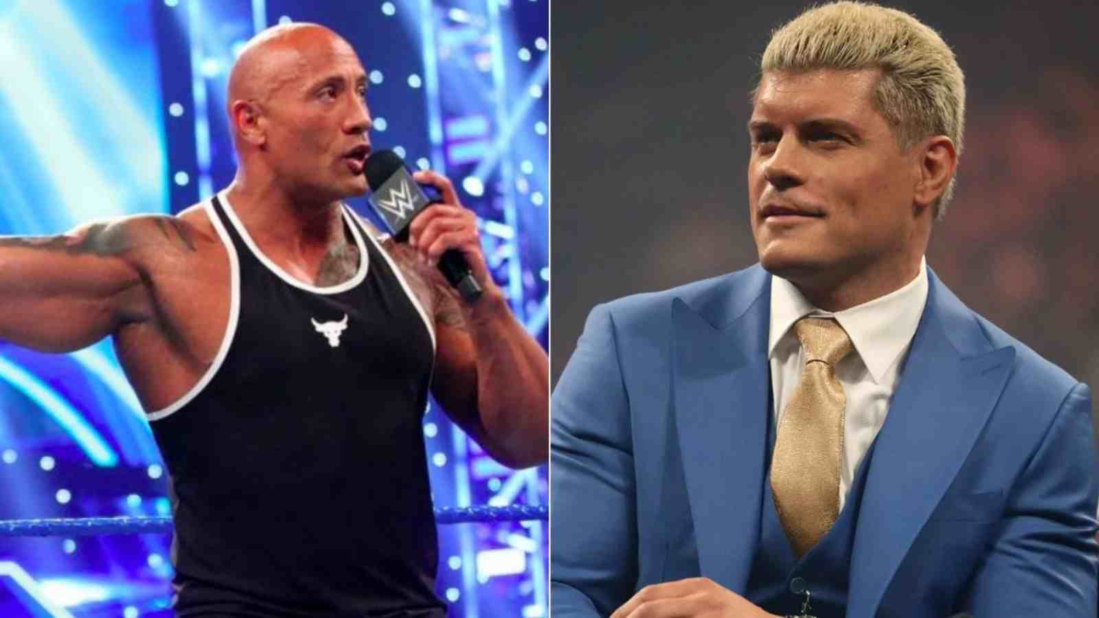 Cody Rhodes and The Rock