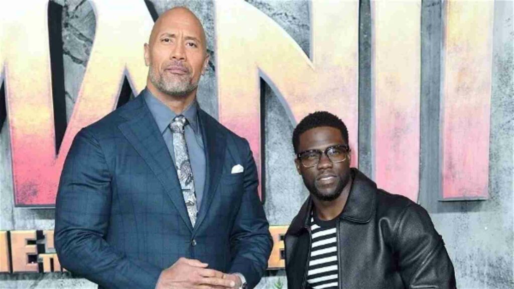 Dwayne Johnson and Kevin Hart