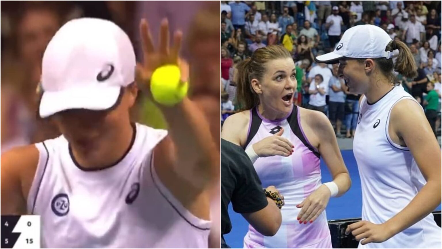 WATCH: Iga Swiatek shows respect to Agnieszka Radwanska by bowing to ...