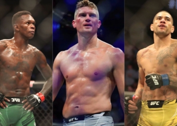 Israel Adesanya- Stephen Thompson- Alex Pereira