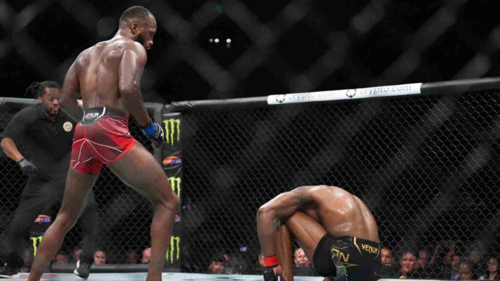 Kamaru Usman defeated by Leon Edwards at UFC 278