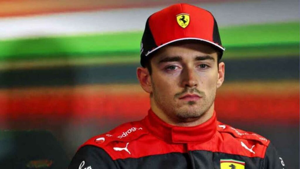 Ferrari driver Charles Leclerc