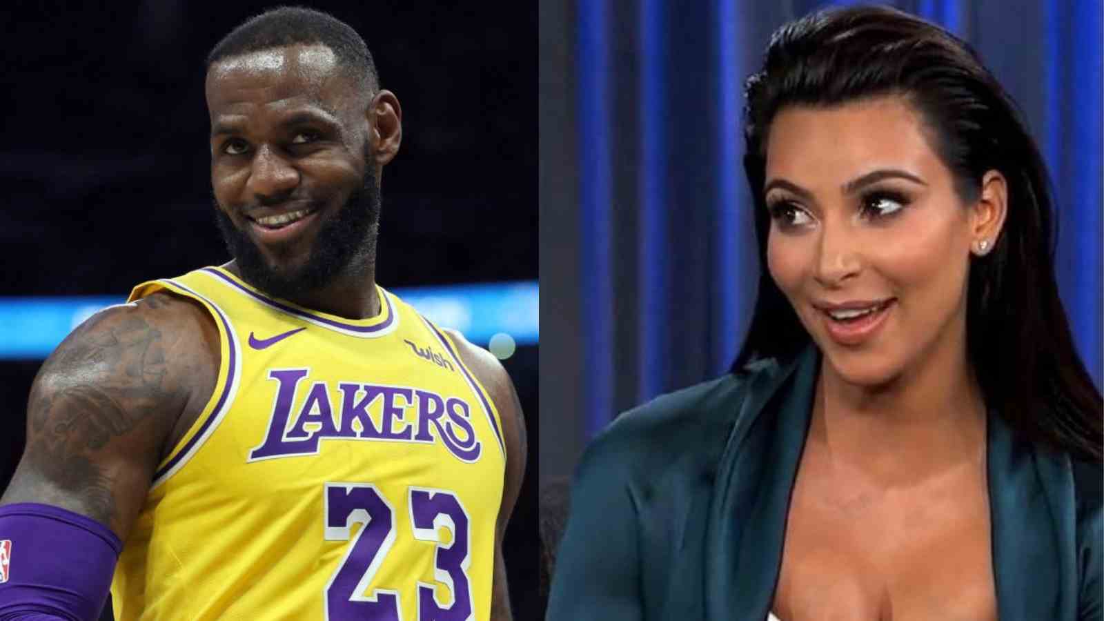 “I embarrassed myself with all the Lakers right there” Kim Kardashian