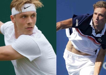Denis Shapovalov and Daniil Medvedev