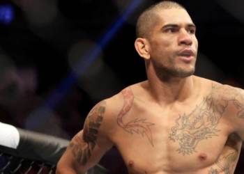 Alex Pereira in action in the UFC
