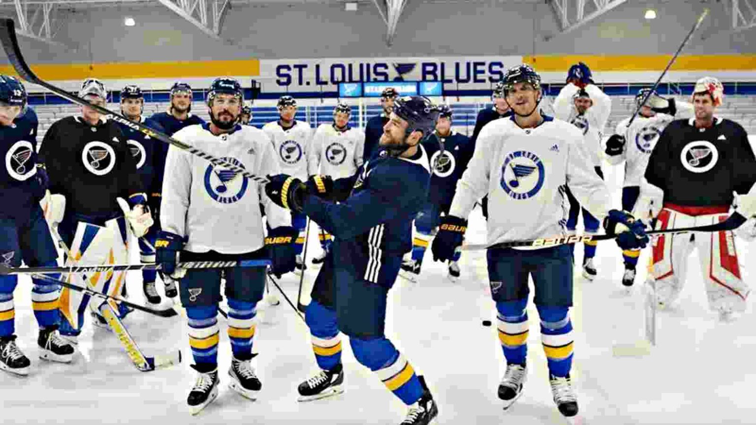 Tapping sound echoes throughout St. Louis Blues ice as team ...